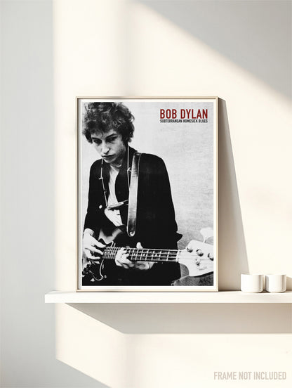 BOB DYLAN I - Symbios Design Rare Glossy Poster Print