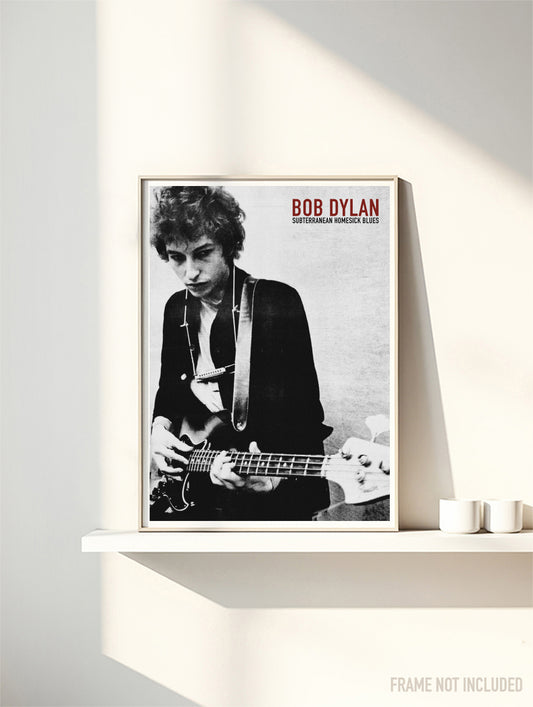 BOB DYLAN I - Symbios Design Rare Glossy Poster Print