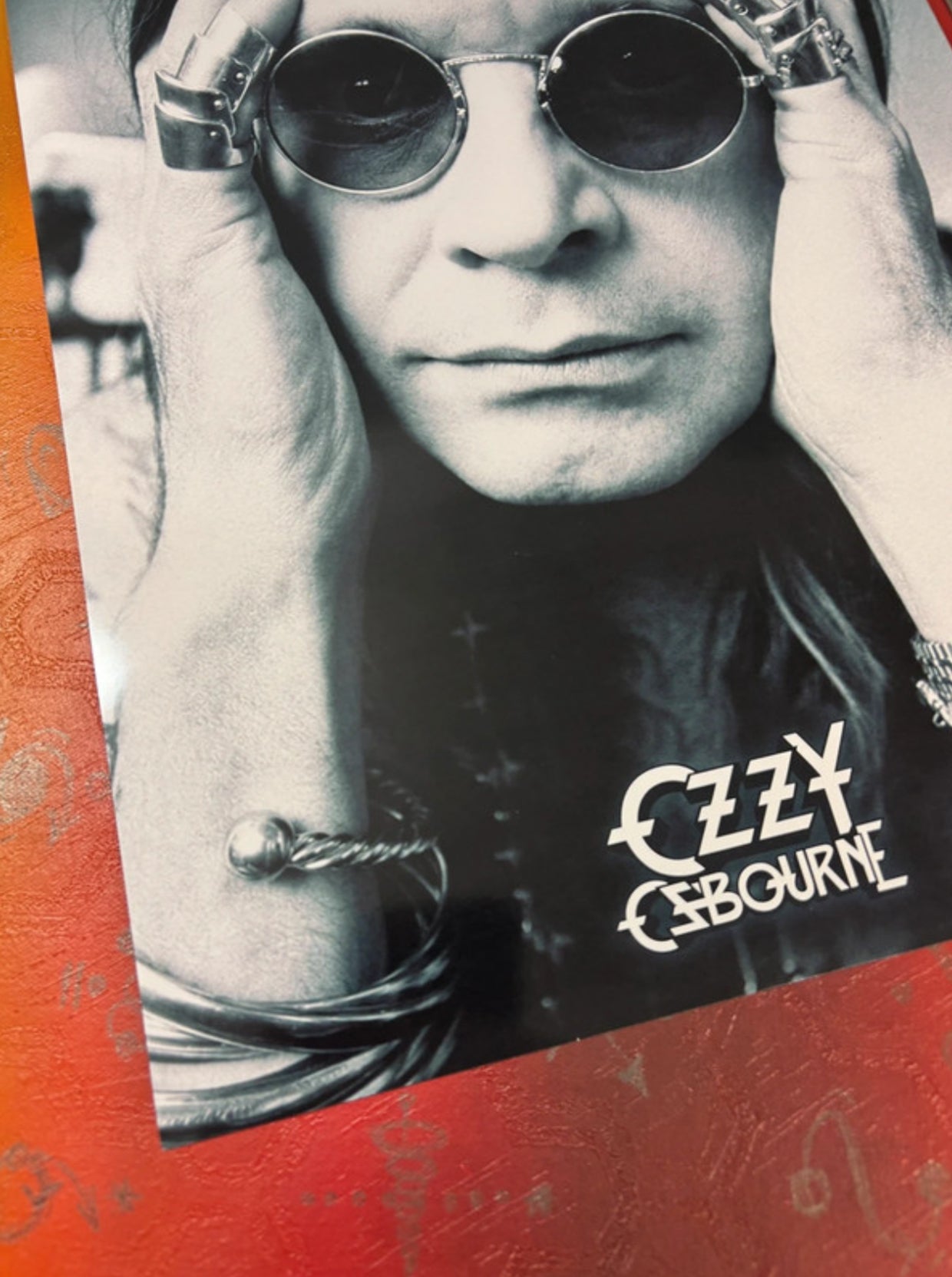 OZZY OSBOURNE - Symbios Design Rare Glossy Poster Print