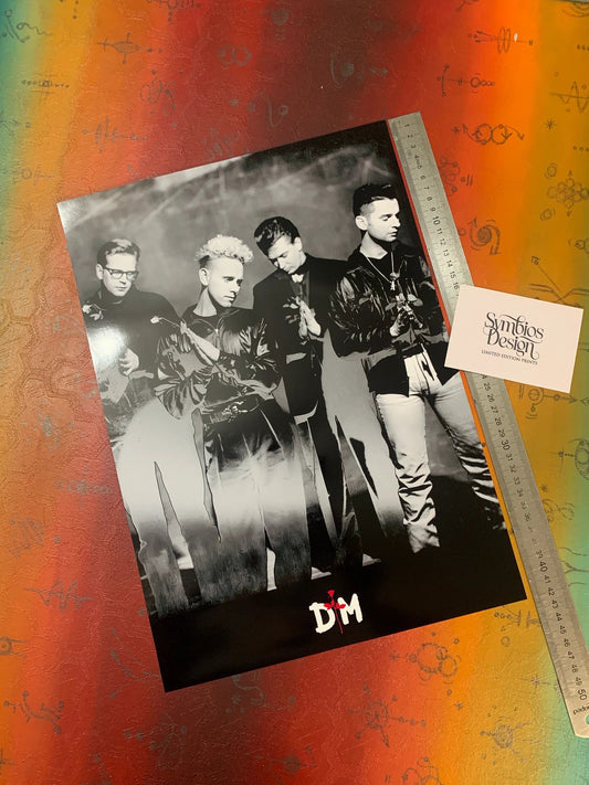 DEPECHE MODE - VIOLATOR - Symbios Design - Rare Glossy Print