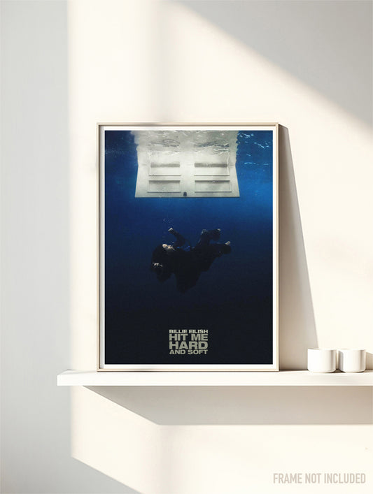 BILLIE EILISH - HIT ME HARD & SOFT - Symbios Design Rare Glossy Poster Print