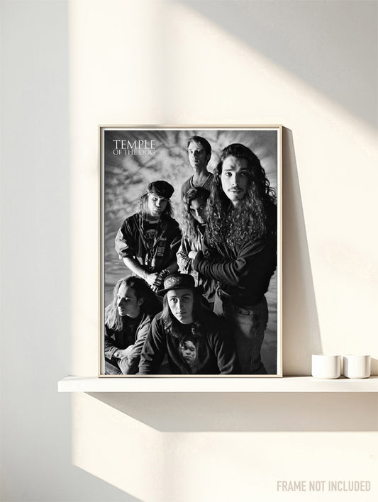 TEMPLE OF THE DOG - PEARL JAM - SOUNDGARDEN - Symbios Design Rare Glossy Poster Print