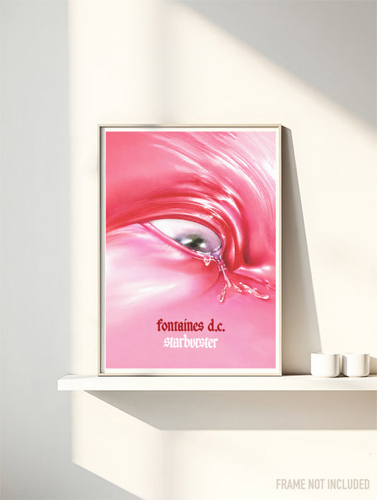 FONTAINES DC - STARBURSTER - Symbios Design Rare Glossy Poster Print