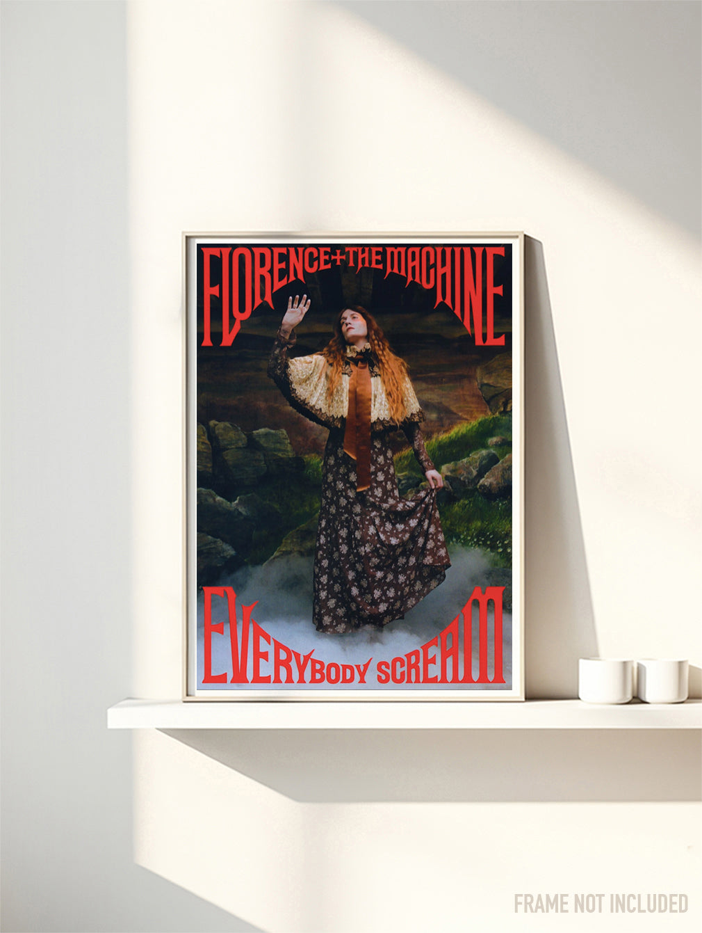 Florence and the Machine - Everybody Scream - Music Poster,  Music Decor, Band Memorabilia, Music Lover Gift