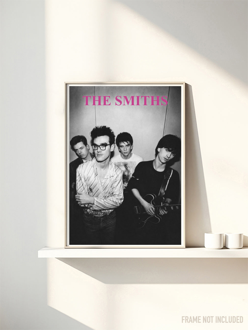 THE SMITHS - EARLY BAND PORTRAIT - Symbios Design Rare Glossy Poster Print