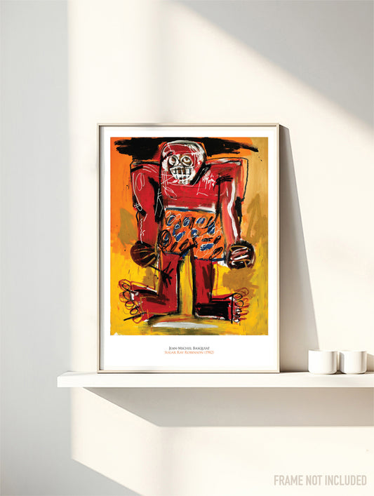 BASQUIAT - Symbios Design Rare Glossy Poster Print
