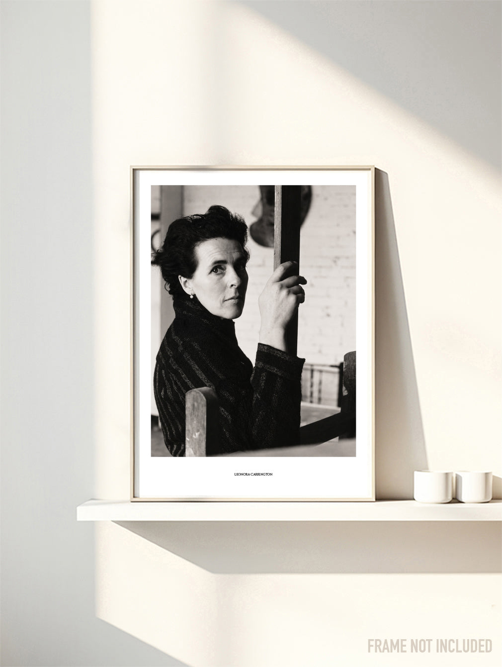 LEONORA CARRINGTON - PORTRAIT - Symbios Design Rare Glossy Poster Print