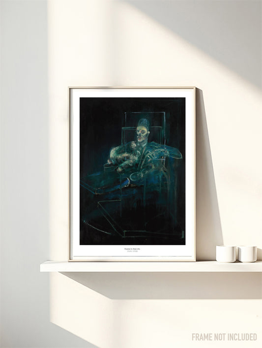 FRANCIS BACON - POPE (1958) - Symbios Design Rare Glossy Poster Print