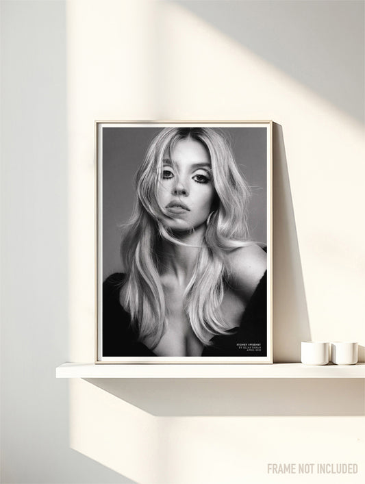SYDNEY SWEENEY - Symbios Design Rare Glossy Poster Print