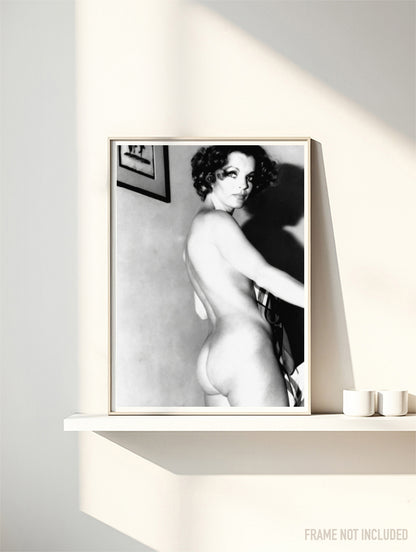 ROMY SCHNEIDER - STAIRS - Symbios Design Rare Glossy Poster Print