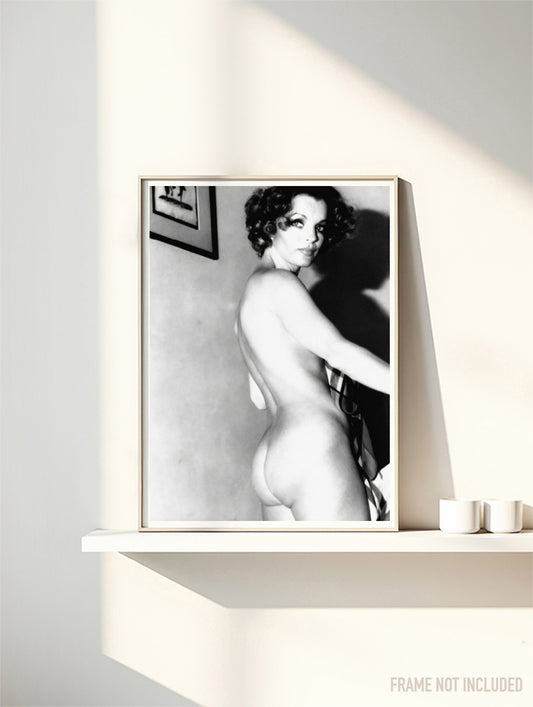 ROMY SCHNEIDER - STAIRS - Symbios Design Rare Glossy Poster Print