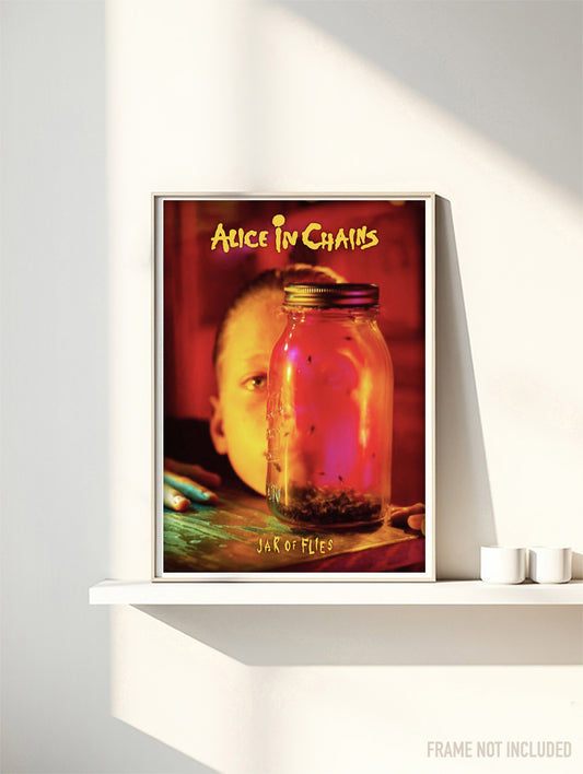 ALICE IN CHAINS - JAR OF FLIES - Symbios Design Rare Glossy Poster Print