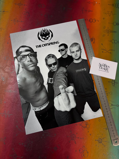 THE OFFSPRING  - Symbios Design - Rare Glossy Print