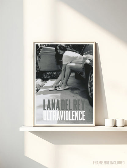 LANA DEL REY - ULTRAVIOLENCE - Symbios Design Rare Glossy Poster Print
