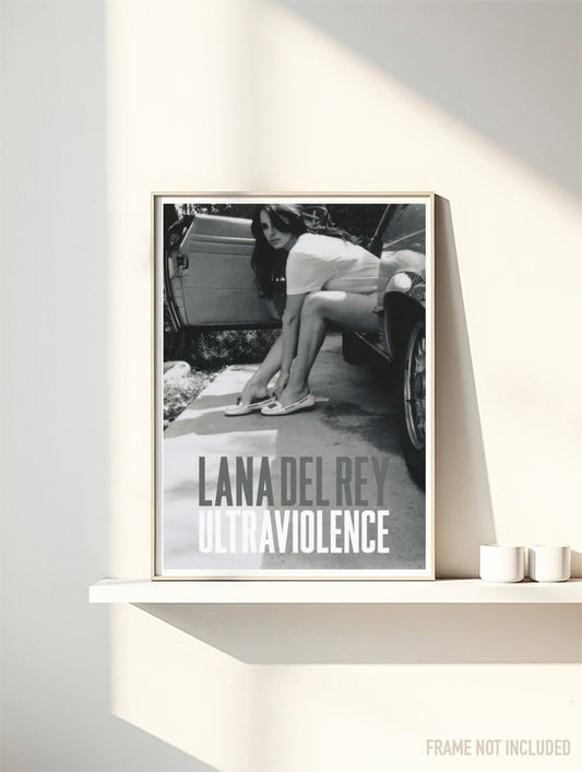 LANA DEL REY - ULTRAVIOLENCE - Symbios Design Rare Glossy Poster Print