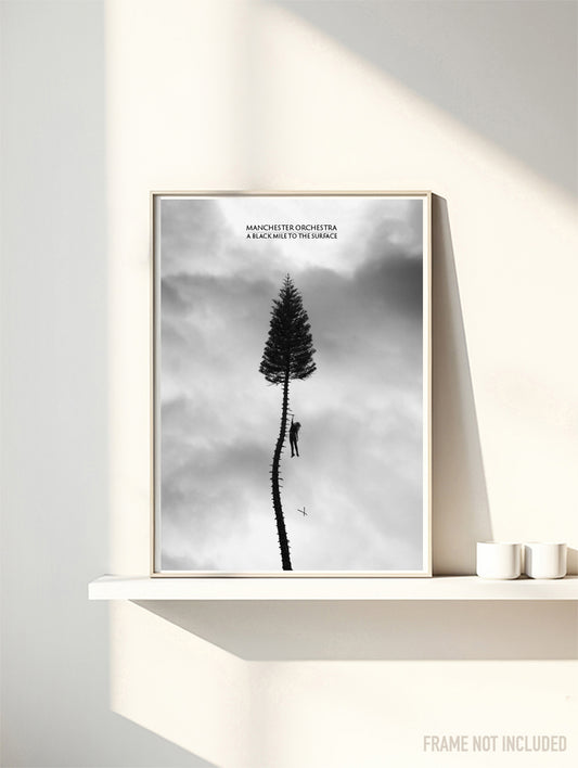 MANCHESTER ORCHESTRA  - A BLACK MILE TO THE SURFACE - Symbios Design Rare Glossy Poster Print