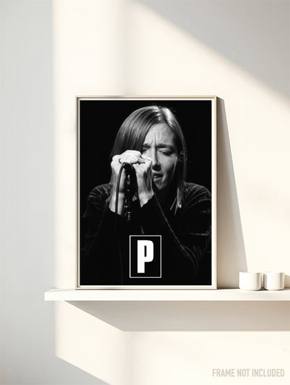 PORTISHEAD - LIVE -  Symbios Design Rare Glossy Poster Print