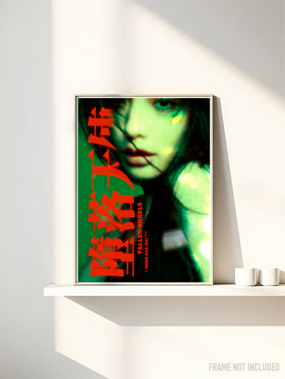 FALLEN ANGELS - ALTERNATIVE II - Symbios Design Rare Glossy Poster Print