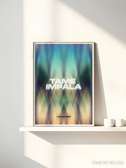 TAME IMPALA - LONERISM - Rare Portrait Music Poster,  Music Decor, Band Memorabilia, Music Lover Gift