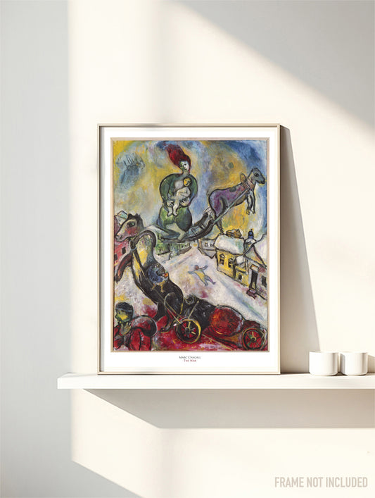 MARC CHAGALL - THE WAR - Symbios Design Rare Glossy Poster Print