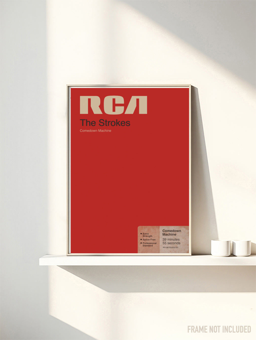 THE STROKES - COMEDOWN MACHINE - Symbios Design Rare Glossy Poster Print