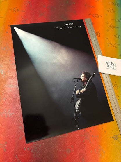 THE CURE LIVE - SONGS OF A LOST WORLD - Symbios Design - Rare Glossy Print