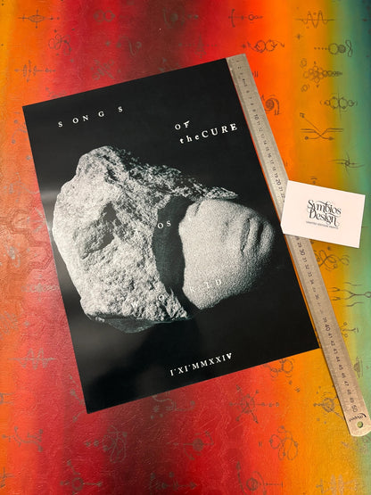 THE CURE - SONGS OF A LOST WORLD - Symbios Design - Rare Glossy Print