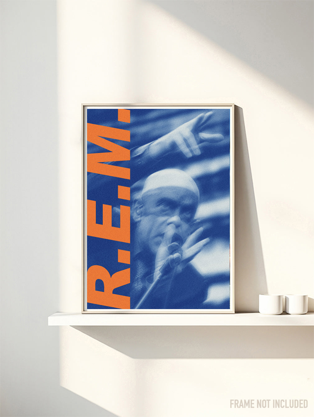 REM - R.E.M. - Memory Mask - Rare Music Poster,  Music Decor, Band Memorabilia, Music Lover Gift
