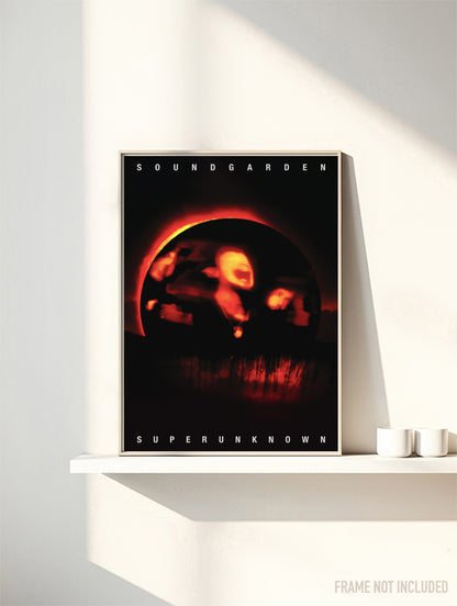 SOUNDGARDEN - SUPERUNKNOWN - Symbios Design Rare Glossy Poster Print