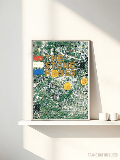 THE STONE ROSES- Symbios Design Rare Glossy Poster Print