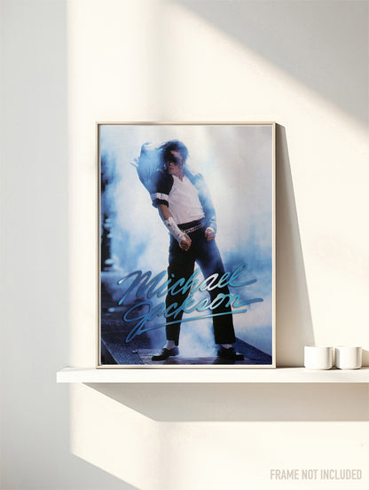 MICHAEL JACKSON - Symbios Design Rare Glossy Poster Print