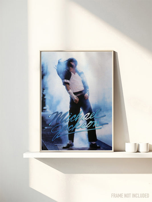 MICHAEL JACKSON - Symbios Design Rare Glossy Poster Print