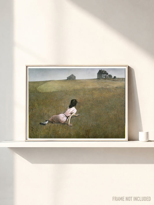 Andrew Wyeth - Christina’s world (1948)  - Symbios Design Rare Glossy Poster Print