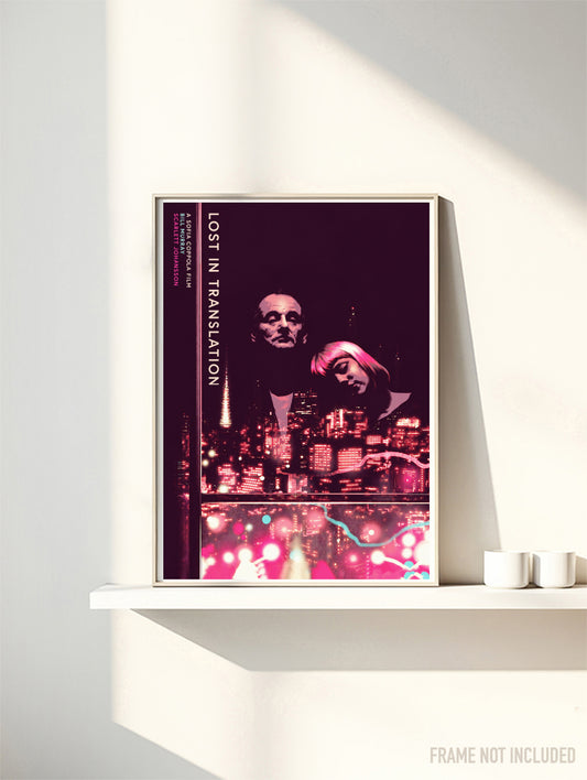 LOST IN TRANSLATION - Symbios Design Rare Glossy Poster Print