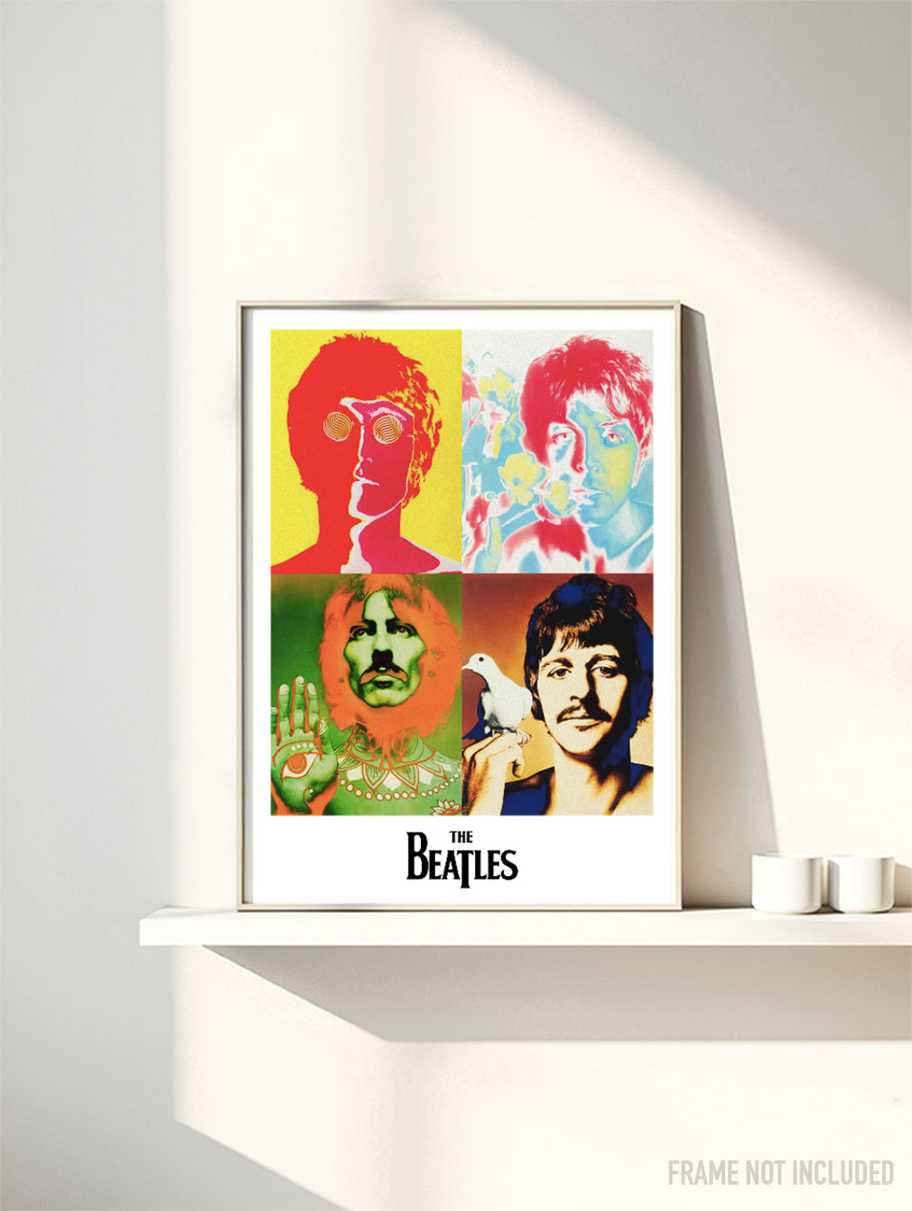 THE BEATLES - Symbios Design Rare Glossy Poster Print
