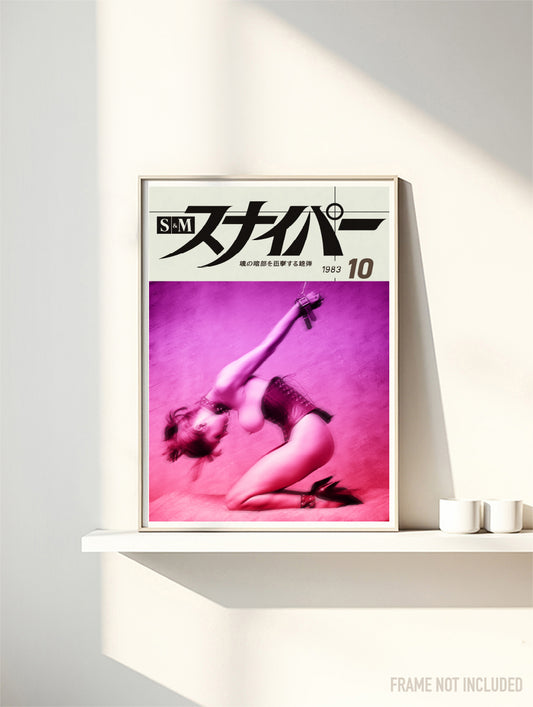 SNIPER 10 -  THE BORDERS - Symbios Design Rare Glossy Poster Print