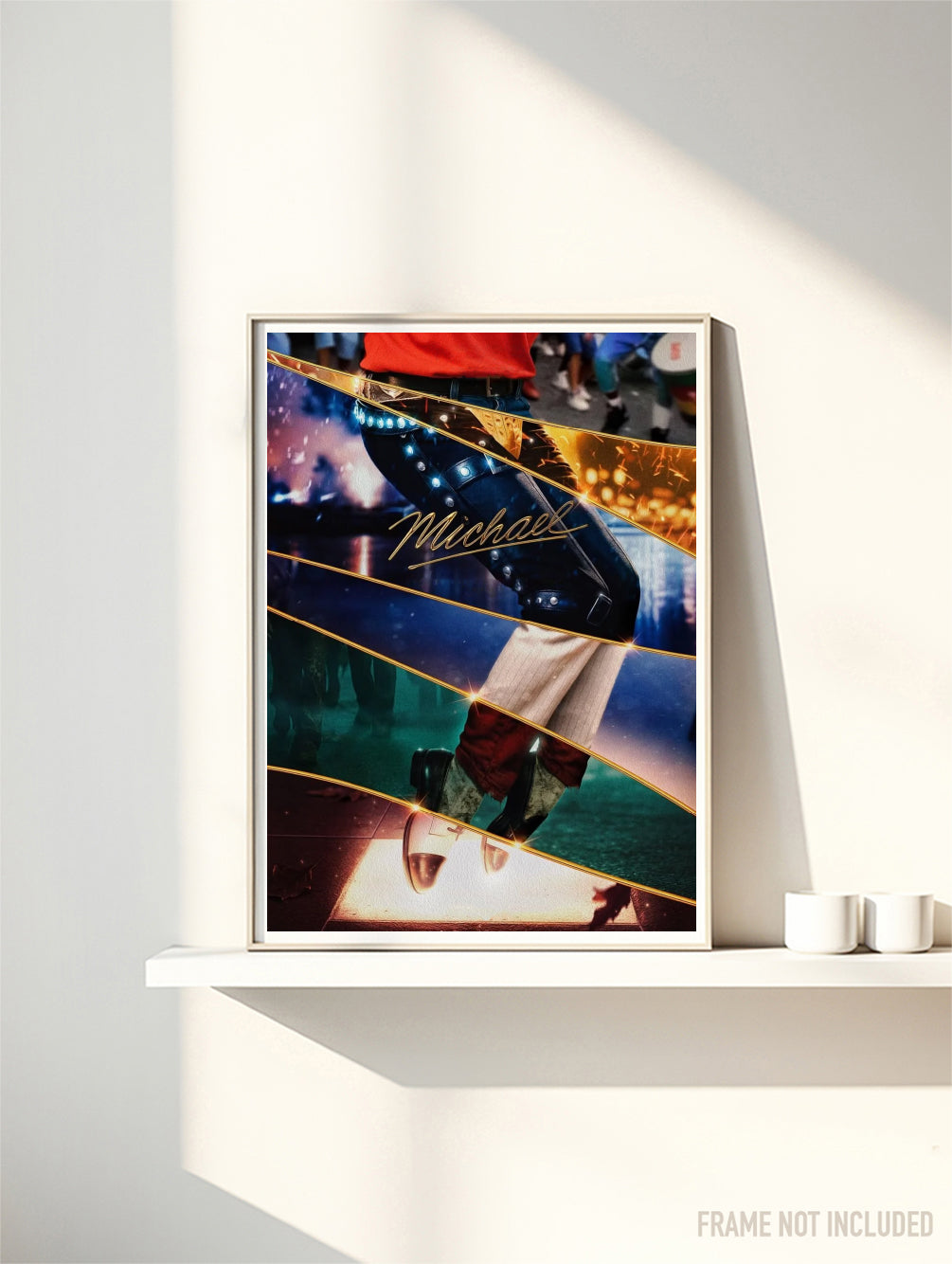 MICHAEL JACKSON - Symbios Design Rare Glossy Poster Print