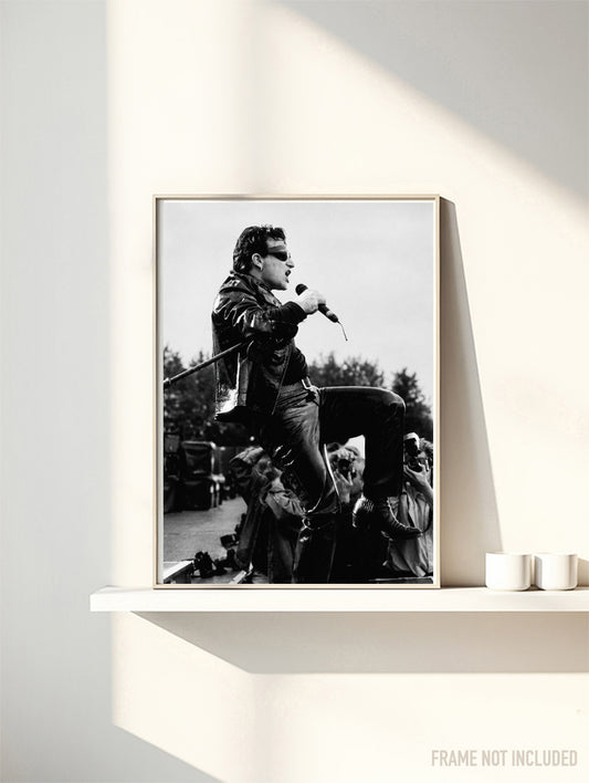 U2 - BONO LIVE - Symbios Design Rare Glossy Poster Print