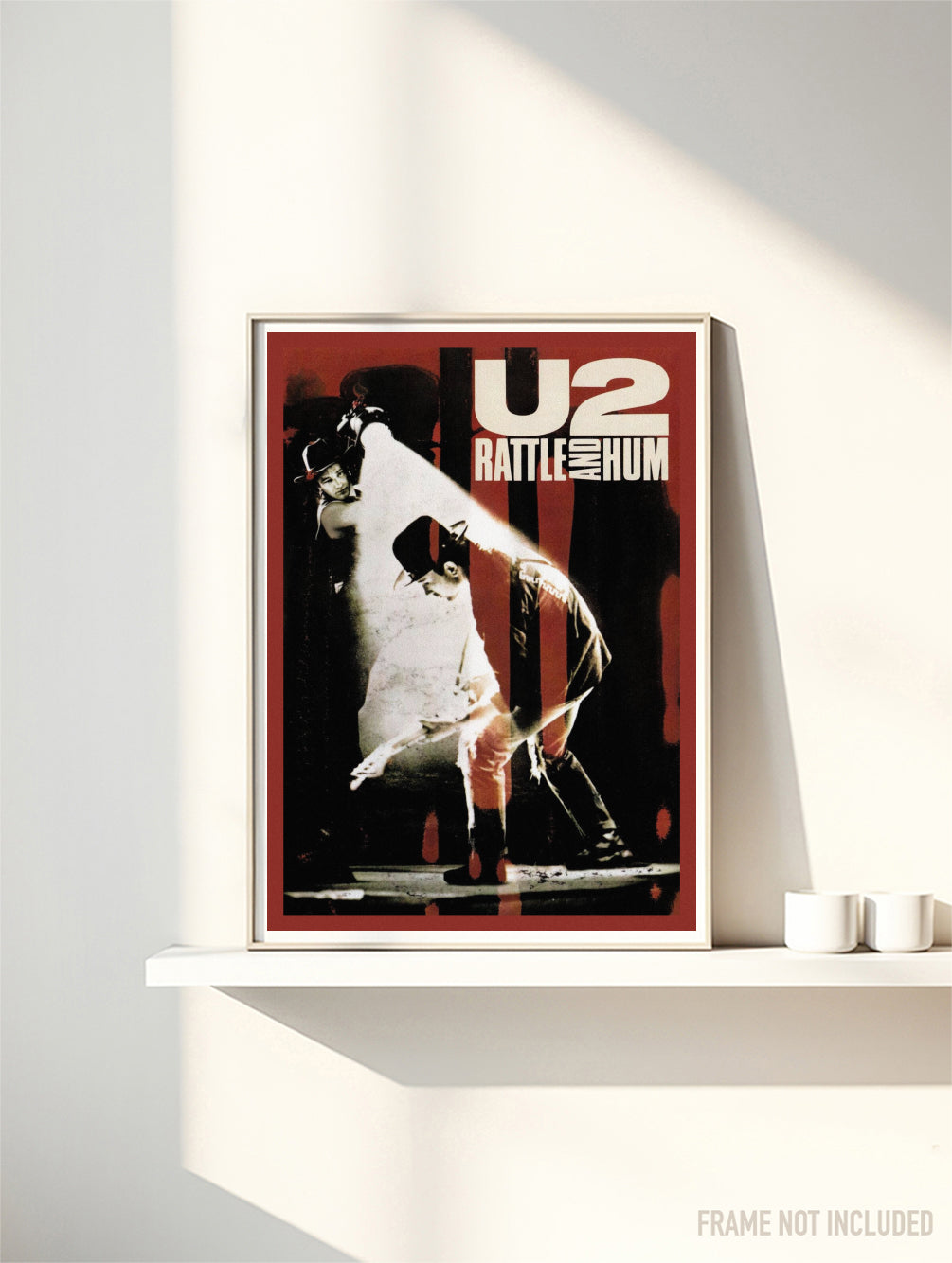 U2 - RATTLE & HUM - Symbios Design Rare Glossy Poster Print