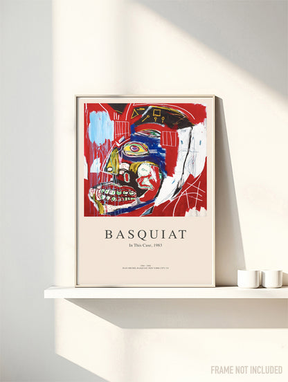 BASQUIAT- IN THIS CASE - Symbios Design Rare Glossy Poster Print