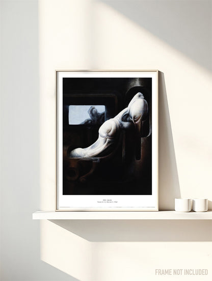 HR GIGER - TRIBUTE TO BECKETT - Symbios Design Rare Glossy Poster Print