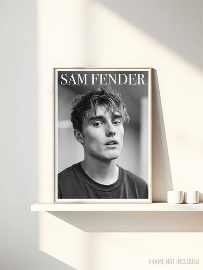 SAM FENDER - PORTRAIT - Symbios Design Rare Glossy Poster Print