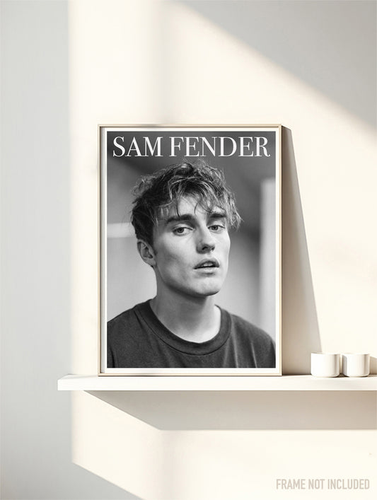 SAM FENDER - PORTRAIT - Symbios Design Rare Glossy Poster Print
