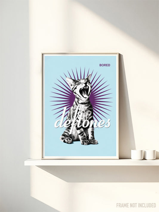 DEFTONES - BORED - Symbios Design Rare Glossy Poster Print