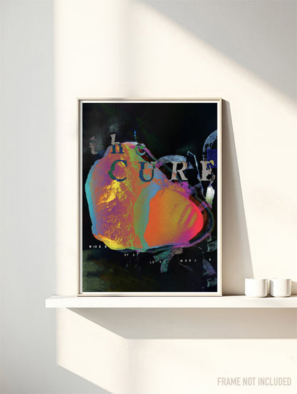 The Cure - Mixes of a lost world - Rare Music Poster,  Music Decor, Band Memorabilia, Music Lover Gift