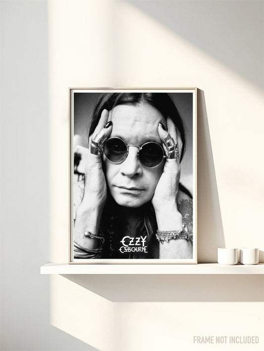 OZZY OSBOURNE - Symbios Design Rare Glossy Poster Print