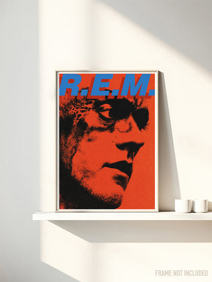 REM - MICHAEL STIPE - Symbios Design Rare Glossy Poster Print