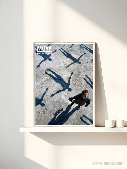 MUSE - ABSOLUTION - Rare Portrait Music Poster,  Music Decor, Band Memorabilia, Music Lover Gift