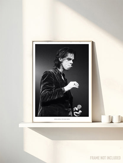 NICK CAVE & THE BAD SEEDS - Symbios Design Rare Glossy Poster Print