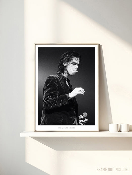 NICK CAVE & THE BAD SEEDS - Symbios Design Rare Glossy Poster Print